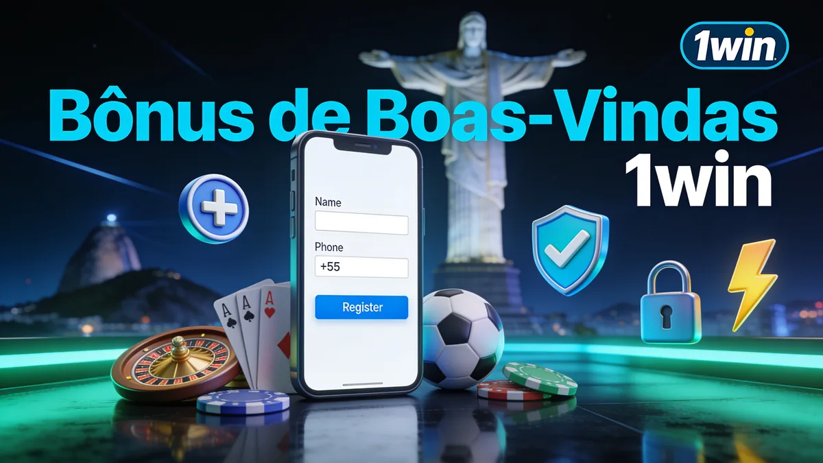 Bônus de Boas-Vindas 1win para jogadores no Brasil