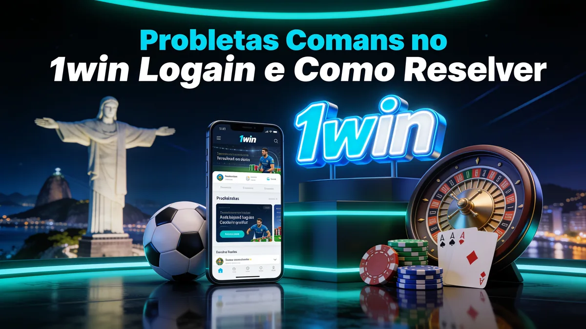 Problemas Comuns no 1win Login e Como Resolver para jogadores no Brasil
